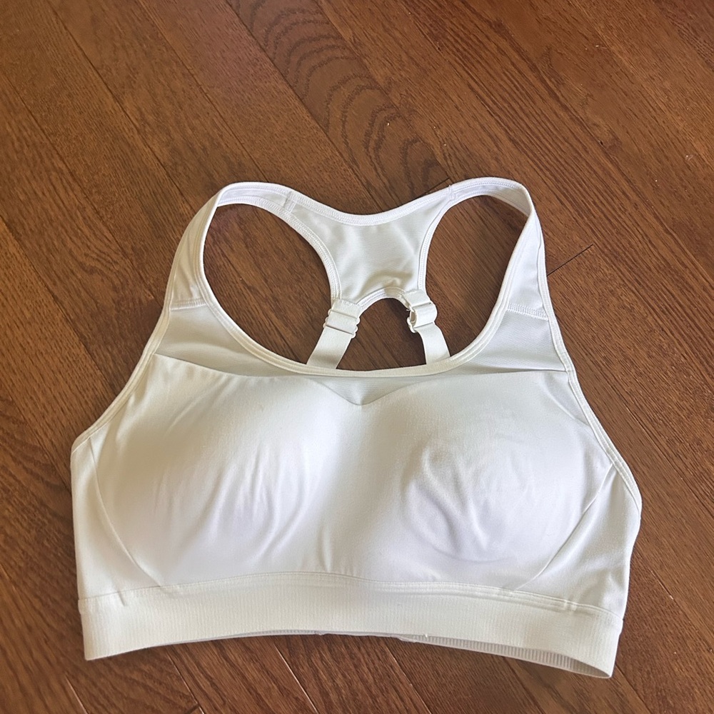 Gymshark White Supportive Sports Bra